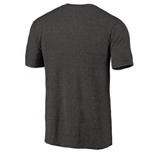 Load image into Gallery viewer, Brooklyn Nets Distressed Team Logo Tri-Blend T-Shirt - Heather Black NBA Guys Tee
