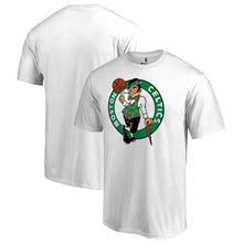 Load image into Gallery viewer, Boston Celtics Primary Logo T-Shirt - White NBA Guys Tee
