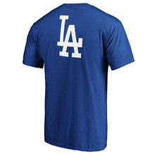 Load image into Gallery viewer, Los Angeles Dodgers Team Logo End Game T-Shirt - Royal MLB Guys Tee
