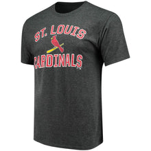 Load image into Gallery viewer, St. Louis Cardinals Victory Arch T-Shirt - Charcoal MLB Guys Tee
