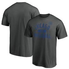Load image into Gallery viewer, Chicago Cubs Iconic Primary Pill T-Shirt - Charcoal MLB Guys Tee
