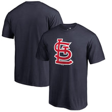 Load image into Gallery viewer, St. Louis Cardinals Primary Team Logo T-Shirt - Navy MLB Guys Tee
