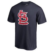 Load image into Gallery viewer, St. Louis Cardinals Primary Team Logo T-Shirt - Navy MLB Guys Tee
