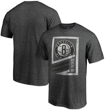 Load image into Gallery viewer, Brooklyn Nets Majestic Flex Classic Tri-Blend T-Shirt - Gray NBA Guys Tee
