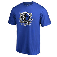 Load image into Gallery viewer, Dallas Mavericks Primary Logo T-Shirt - Blue NBA Guys Tee

