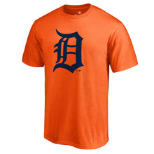 Load image into Gallery viewer, Detroit Tigers Primary Logo T-Shirt - Orange MLB Guys Tee
