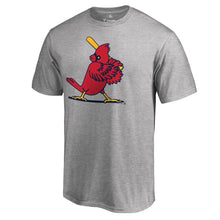 Load image into Gallery viewer, St. Louis Cardinals Cooperstown Forbes T-Shirt - Heathered Gray MLB Guys Tee
