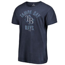 Load image into Gallery viewer, Tampa Bay Rays Washed Icon T-Shirt - Navy MLB Guys Tee
