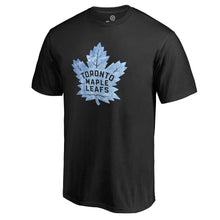 Load image into Gallery viewer, Toronto Maple Leafs Pond Hockey T-Shirt - Black NHL Guys Tee
