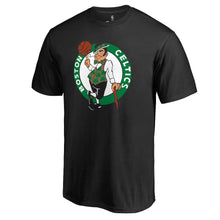 Load image into Gallery viewer, Boston Celtics Primary Logo T-Shirt - Black NBA Guys Tee
