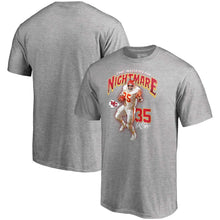 Load image into Gallery viewer, Christian Okoye Kansas City Chiefs Nfl Pro Line Nigerian Nightmare T-Shirt - Gray NFL Guys Tee
