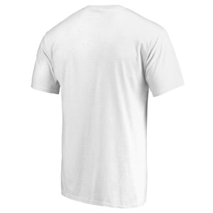Boston Bruins Banner Wave T-Shirt - White NHL Guys Tee