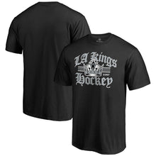 Load image into Gallery viewer, Los Angeles Kings Hometown Collection The Crown T-Shirt - Black NHL Guys Tee
