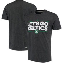 Load image into Gallery viewer, Boston Celtics Adidas Neue Phrase Climalite T-Shirt - Charcoal NBA Guys Tee
