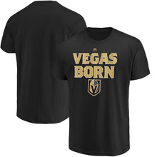 Load image into Gallery viewer, Vegas Golden Knights Majestic Vegas Born T-Shirt - Black NHL Guys Tee
