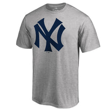 Load image into Gallery viewer, New York Yankees Cooperstown Collection Huntington T-Shirt - Ash MLB Guys Tee
