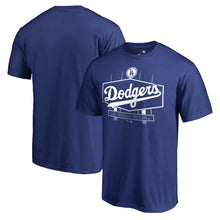 Load image into Gallery viewer, Los Angeles Dodgers Scoreboard Hometown Collection T-Shirt - Royal MLB Guys Tee
