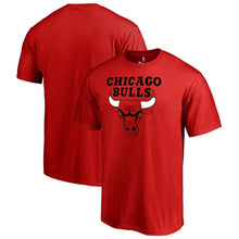 Load image into Gallery viewer, Chicago Bulls Primary Logo T-Shirt - Red NBA Guys Tee
