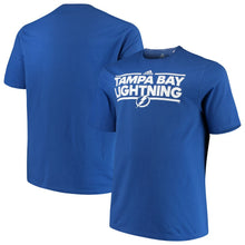 Load image into Gallery viewer, Tampa Bay Lightning Adidas Dassler T-Shirt - Blue NHL Guys Tee
