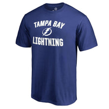 Load image into Gallery viewer, Tampa Bay Lightning Victory Arch T-Shirt - Blue NHL Guys Tee
