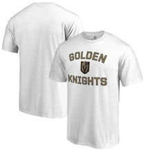Load image into Gallery viewer, Vegas Golden Knights Victory T-Shirt - White NHL Guys Tee
