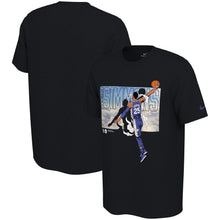 Load image into Gallery viewer, Ben Simmons Philadelphia 76Ers Elevation T-Shirt - Black NBA Guys Tee
