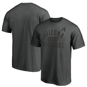 Arizona Diamondbacks Iconic Primary Pill T-Shirt - Charcoal MLB Guys Tee