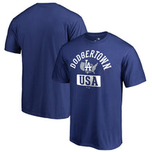 Load image into Gallery viewer, Los Angeles Dodgers Dodgertown Hometown Collection T-Shirt - Royal MLB Guys Tee
