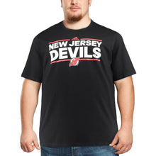 Load image into Gallery viewer, New Jersey Devils Adidas Dassler T-Shirt - Black NHL Guys Tee
