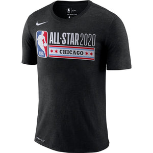 2020 Nba All-Star Game Primary Logo T-Shirt – Black NBA Guys Tee