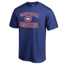 Load image into Gallery viewer, Montreal Canadiens Victory Arch T-Shirt - Blue NHL Guys Tee
