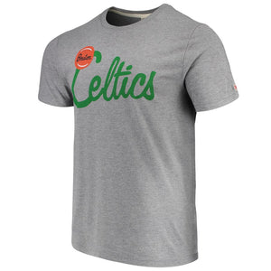 Boston Celtics Tri-Blend Team T-Shirt - Gray NBA Guys Tee