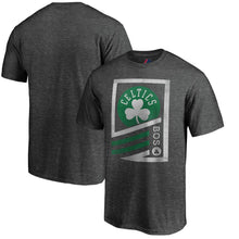 Load image into Gallery viewer, Boston Celtics Majestic Flex Classic Tri-Blend T-Shirt - Gray NBA Guys Tee
