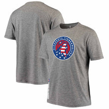 Load image into Gallery viewer, Minnesota Timberwolves Hoops For Troops T-Shirt - Heathered Gray NBA Guys Tee
