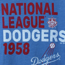 Load image into Gallery viewer, Los Angeles Dodgers Threads Throwback Cooperstown Collection Tri-Blend T-Shirt - Royal MLB Guys Tee
