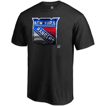 Load image into Gallery viewer, New York Rangers Midnight Mascot T-Shirt - Black NHL Guys Tee
