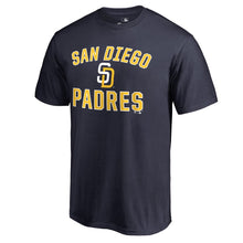 Load image into Gallery viewer, San Diego Padres Victory Arch T-Shirt - Navy MLB Guys Tee
