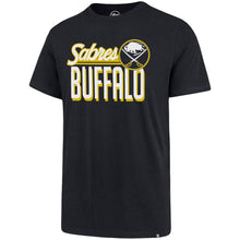 Load image into Gallery viewer, Buffalo Sabres '47 Splitter T-Shirt - Navy NHL Guys Tee
